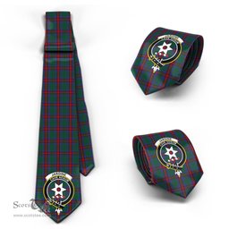 Scottish Jardine Dress Tartan Tie with Family Crest Tartan Plaid NeckTie Scottish Plaid Tartan Plaid - ScotsTee - scotstee.com