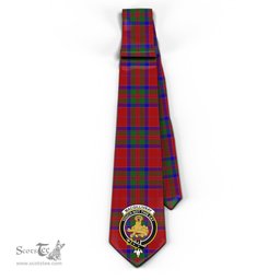 Scottish MacGillivray Tartan Tie with Family Crest Tartan Plaid NeckTie Scottish Plaid Tartan Plaid - ScotsTee - scotstee.com