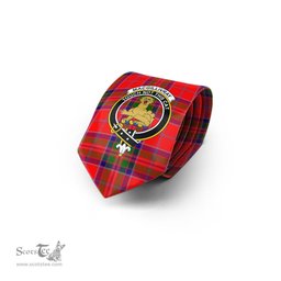 Scottish MacGillivray Modern Tartan Tie with Family Crest Tartan Plaid NeckTie Scottish Plaid Tartan Plaid - ScotsTee - scotstee.com