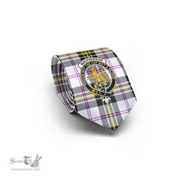 Scottish MacPherson Dress Modern Tartan Tie with Family Crest Tartan Plaid NeckTie Scottish Plaid Tartan Plaid - ScotsTee - scotstee.com