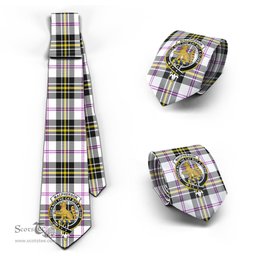 Scottish MacPherson Dress Modern Tartan Tie with Family Crest Tartan Plaid NeckTie Scottish Plaid Tartan Plaid - ScotsTee - scotstee.com