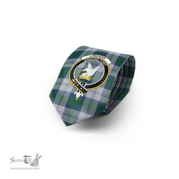 Scottish Lindsay Dress Tartan Tie with Family Crest Tartan Plaid NeckTie Scottish Plaid Tartan Plaid - ScotsTee - scotstee.com