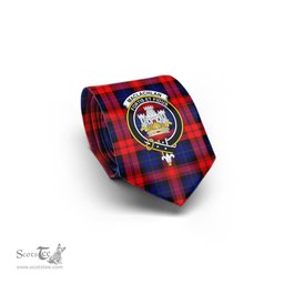 Scottish MacLachlan Modern Tartan Tie with Family Crest Tartan Plaid NeckTie Scottish Plaid Tartan Plaid - ScotsTee - scotstee.com