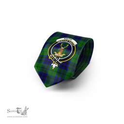 Scottish Keith Modern Tartan Tie with Family Crest Tartan Plaid NeckTie Scottish Plaid Tartan Plaid - ScotsTee - scotstee.com