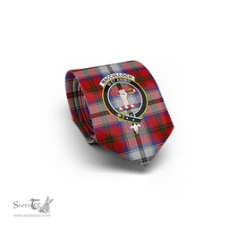 Scottish MacCulloch Dress Tartan Tie with Family Crest Tartan Plaid NeckTie Scottish Plaid Tartan Plaid - ScotsTee - scotstee.com