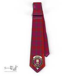 Scottish MacNab Old Tartan Tie with Family Crest Tartan Plaid NeckTie Scottish Plaid Tartan Plaid - ScotsTee - scotstee.com