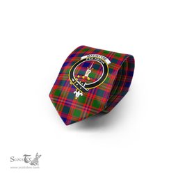Scottish MacIntyre Modern Tartan Tie with Family Crest Tartan Plaid NeckTie Scottish Plaid Tartan Plaid - ScotsTee - scotstee.com