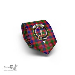 Scottish MacIntyre Modern Tartan Tie with Family Crest Tartan Plaid NeckTie Scottish Plaid Tartan Plaid - ScotsTee - scotstee.com