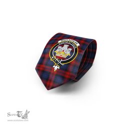 Scottish MacLachlan Tartan Tie with Family Crest Tartan Plaid NeckTie Scottish Plaid Tartan Plaid - ScotsTee - scotstee.com
