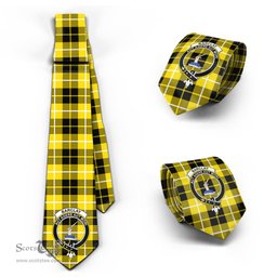 Scottish Barclay Dress Modern Tartan Tie with Family Crest Tartan Plaid NeckTie Scottish Plaid Tartan Plaid - ScotsTee - scotstee.com