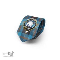 Scottish Horsburgh Tartan Tie with Family Crest Tartan Plaid NeckTie Scottish Plaid Tartan Plaid - ScotsTee - scotstee.com