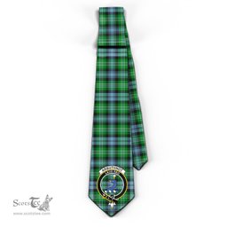 Scottish Arbuthnot Ancient Tartan Tie with Family Crest Tartan Plaid NeckTie Scottish Plaid Tartan Plaid - ScotsTee - scotstee.com