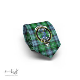 Scottish Arbuthnot Ancient Tartan Tie with Family Crest Tartan Plaid NeckTie Scottish Plaid Tartan Plaid - ScotsTee - scotstee.com