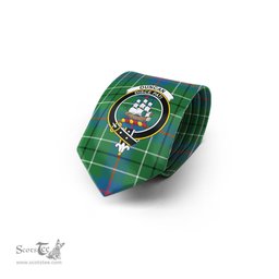 Scottish Duncan Ancient Tartan Tie with Family Crest Tartan Plaid NeckTie Scottish Plaid Tartan Plaid - ScotsTee - scotstee.com