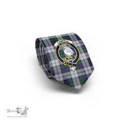 Scottish Campbell of Cawdor Dress Tartan Tie with Family Crest Tartan Plaid NeckTie Scottish Plaid Tartan Plaid - ScotsTee - scotstee.com