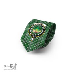 Scottish Gayre Dress Tartan Tie with Family Crest Tartan Plaid NeckTie Scottish Plaid Tartan Plaid - ScotsTee - scotstee.com