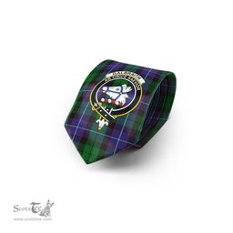 Scottish Galbraith Tartan Tie with Family Crest Tartan Plaid NeckTie Scottish Plaid Tartan Plaid - ScotsTee - scotstee.com