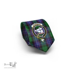 Scottish Galbraith Tartan Tie with Family Crest Tartan Plaid NeckTie Scottish Plaid Tartan Plaid - ScotsTee - scotstee.com