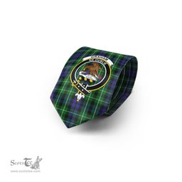 Scottish Graham of Montrose Tartan Tie with Family Crest Tartan Plaid NeckTie Scottish Plaid Tartan Plaid - ScotsTee - scotstee.com