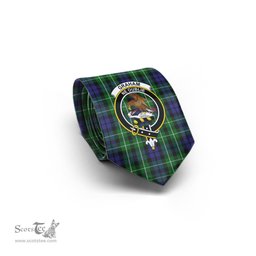 Scottish Graham of Montrose Tartan Tie with Family Crest Tartan Plaid NeckTie Scottish Plaid Tartan Plaid - ScotsTee - scotstee.com