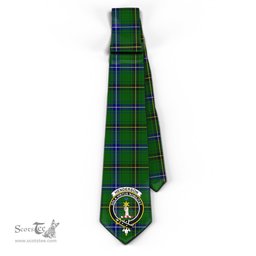 Scottish Henderson Modern Tartan Tie with Family Crest Tartan Plaid NeckTie Scottish Plaid Tartan Plaid - ScotsTee - scotstee.com
