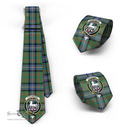 Scottish Cochrane Ancient Tartan Tie with Family Crest Tartan Plaid NeckTie Scottish Plaid Tartan Plaid - ScotsTee - scotstee.com