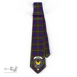 Scottish Durie Tartan Tie with Family Crest Tartan Plaid NeckTie Scottish Plaid Tartan Plaid - ScotsTee - scotstee.com