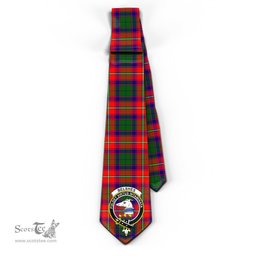 Scottish Belshes Tartan Tie with Family Crest Tartan Plaid NeckTie Scottish Plaid Tartan Plaid - ScotsTee - scotstee.com