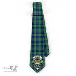 Scottish Douglas Tartan Tie with Family Crest Tartan Plaid NeckTie Scottish Plaid Tartan Plaid - ScotsTee - scotstee.com