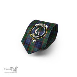 Scottish Fletcher Tartan Tie with Family Crest Tartan Plaid NeckTie Scottish Plaid Tartan Plaid - ScotsTee - scotstee.com