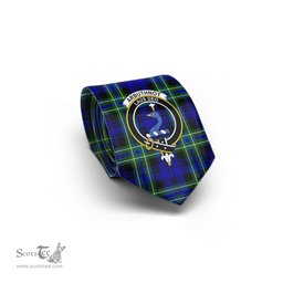 Scottish Arbuthnot Modern Tartan Tie with Family Crest Tartan Plaid NeckTie Scottish Plaid Tartan Plaid - ScotsTee - scotstee.com