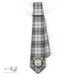 Scottish Glendinning Tartan Tie with Family Crest Tartan Plaid NeckTie Scottish Plaid Tartan Plaid - ScotsTee - scotstee.com
