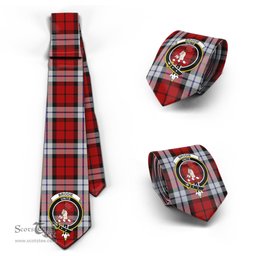Scottish Brodie Dress Tartan Tie with Family Crest Tartan Plaid NeckTie Scottish Plaid Tartan Plaid - ScotsTee - scotstee.com