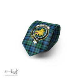 Scottish Campbell Ancient 02 Tartan Tie with Family Crest Tartan Plaid NeckTie Scottish Plaid Tartan Plaid - ScotsTee - scotstee.com