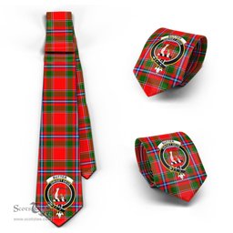 Scottish Butter Tartan Tie with Family Crest Tartan Plaid NeckTie Scottish Plaid Tartan Plaid - ScotsTee - scotstee.com