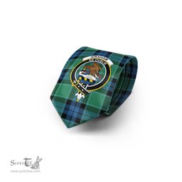 Scottish Graham of Menteith Ancient Tartan Tie with Family Crest Tartan Plaid NeckTie Scottish Plaid Tartan Plaid - ScotsTee - scotstee.com