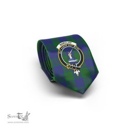 Scottish Barclay Tartan Tie with Family Crest Tartan Plaid NeckTie Scottish Plaid Tartan Plaid - ScotsTee - scotstee.com