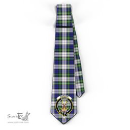 Scottish Gordon Dress Modern Tartan Tie with Family Crest Tartan Plaid NeckTie Scottish Plaid Tartan Plaid - ScotsTee - scotstee.com