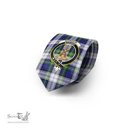 Scottish Gordon Dress Modern Tartan Tie with Family Crest Tartan Plaid NeckTie Scottish Plaid Tartan Plaid - ScotsTee - scotstee.com
