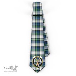 Scottish Gordon Dress Ancient Tartan Tie with Family Crest Tartan Plaid NeckTie Scottish Plaid Tartan Plaid - ScotsTee - scotstee.com