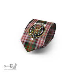 Scottish Carnegie Dress Tartan Tie with Family Crest Tartan Plaid NeckTie Scottish Plaid Tartan Plaid - ScotsTee - scotstee.com