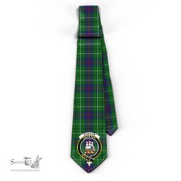 Scottish Duncan Tartan Tie with Family Crest Tartan Plaid NeckTie Scottish Plaid Tartan Plaid - ScotsTee - scotstee.com