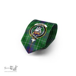 Scottish Duncan Tartan Tie with Family Crest Tartan Plaid NeckTie Scottish Plaid Tartan Plaid - ScotsTee - scotstee.com