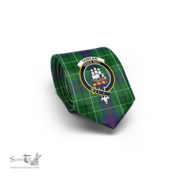 Scottish Duncan Tartan Tie with Family Crest Tartan Plaid NeckTie Scottish Plaid Tartan Plaid - ScotsTee - scotstee.com