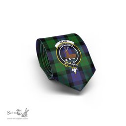 Scottish Blair Tartan Tie with Family Crest Tartan Plaid NeckTie Scottish Plaid Tartan Plaid - ScotsTee - scotstee.com