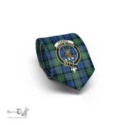 Scottish Forbes Ancient Tartan Tie with Family Crest Tartan Plaid NeckTie Scottish Plaid Tartan Plaid - ScotsTee - scotstee.com