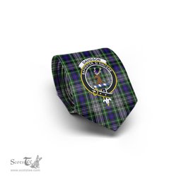 Scottish Davidson of Tulloch Dress Tartan Tie with Family Crest Tartan Plaid NeckTie Scottish Plaid Tartan Plaid - ScotsTee - scotstee.com