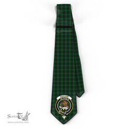 Scottish Graham Tartan Tie with Family Crest Tartan Plaid NeckTie Scottish Plaid Tartan Plaid - ScotsTee - scotstee.com