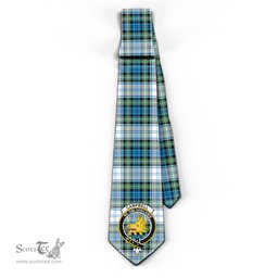 Scottish Campbell Dress Ancient Tartan Tie with Family Crest Tartan Plaid NeckTie Scottish Plaid Tartan Plaid - ScotsTee - scotstee.com