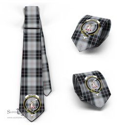 Scottish MacRae Dress Tartan Tie with Family Crest Tartan Plaid NeckTie Scottish Plaid Tartan Plaid - ScotsTee - scotstee.com